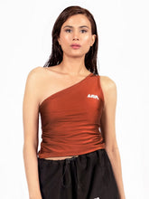Burnt Orange One Shoulder Top