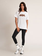 Dri-Fit White Cheetah Print Tee
