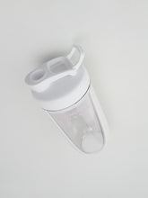 Clear White Shaker Bottle