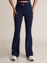 Navy Blue Soft Rib Movement Pants