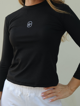 Signature Logo Quarter Sleeve Top