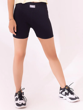 Soft Rib Biker Shorts