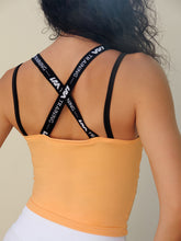 Tangerine Airbrush Tank Top