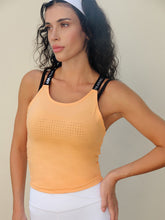 Tangerine Airbrush Tank Top