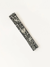 White Snake Skin Hairband
