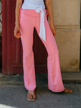 Bubblegum Pink Fold Over Movement Pants