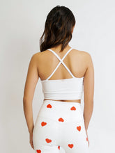 Heart Scooped Bandeau Bra