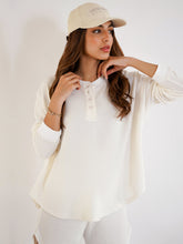 White Linen Cap
