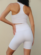 White Ultra Flex Crossover Shorts