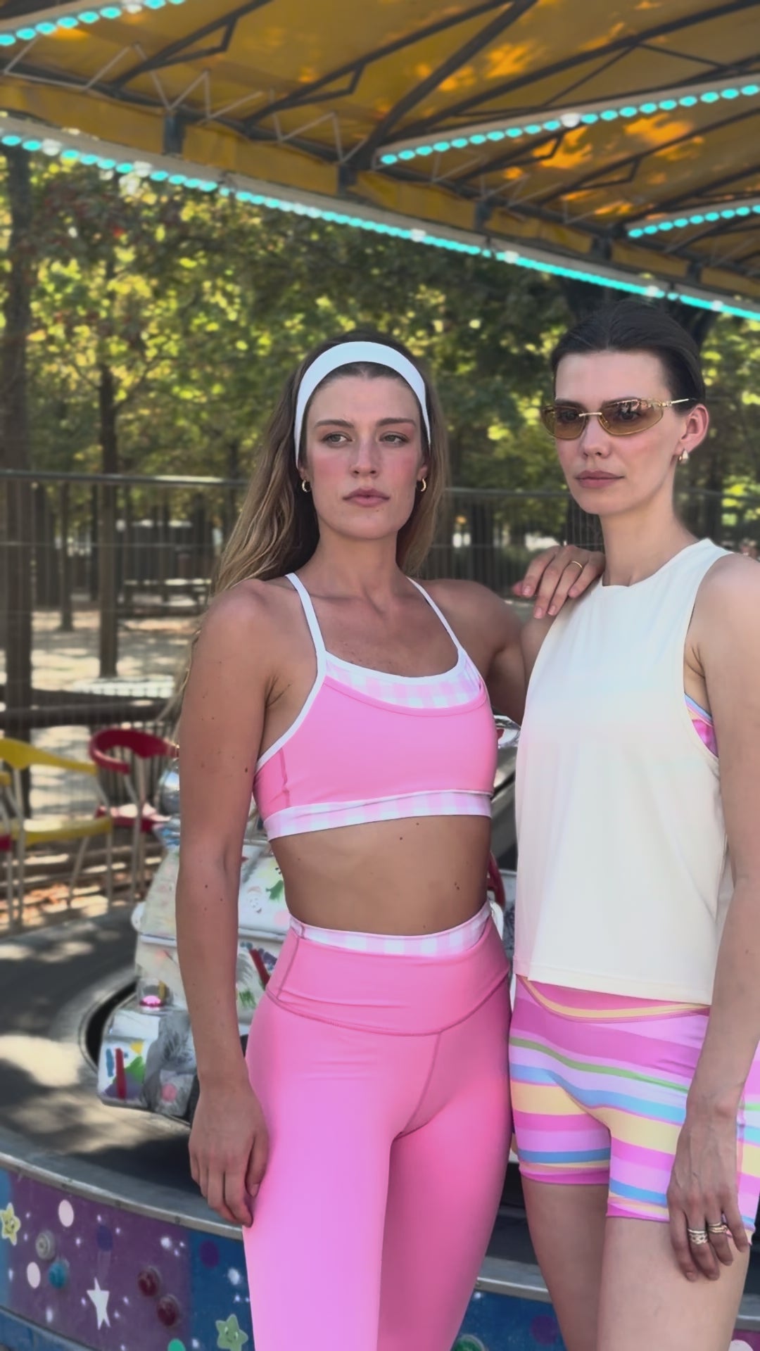 Pink Gingham Ultra Flex Set